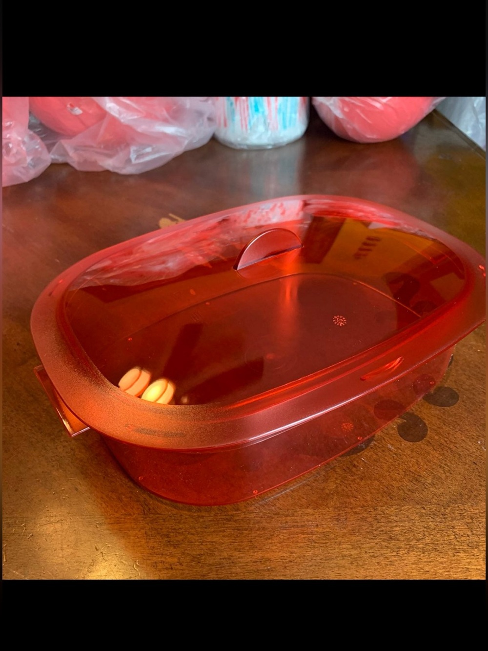 Tupperware Crystalware Container - Picture 1 of 6